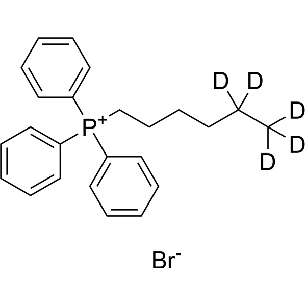 Hexyltriphenylphosphonium-dd5 bromide (hexyl(triphenyl)phosphonium-d5) 1169764-53-7